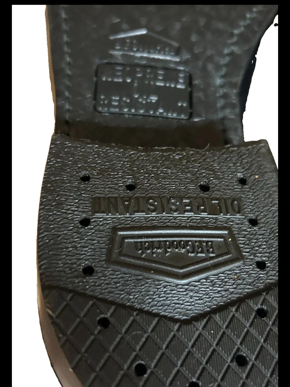 Vintage Steel Toe Safety Oxford Work Shoes Size 8 Wide USAS Z41.1-1967 NOS